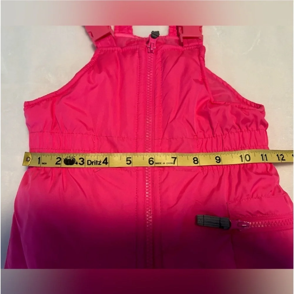Snow overalls in hot pink size 24 months